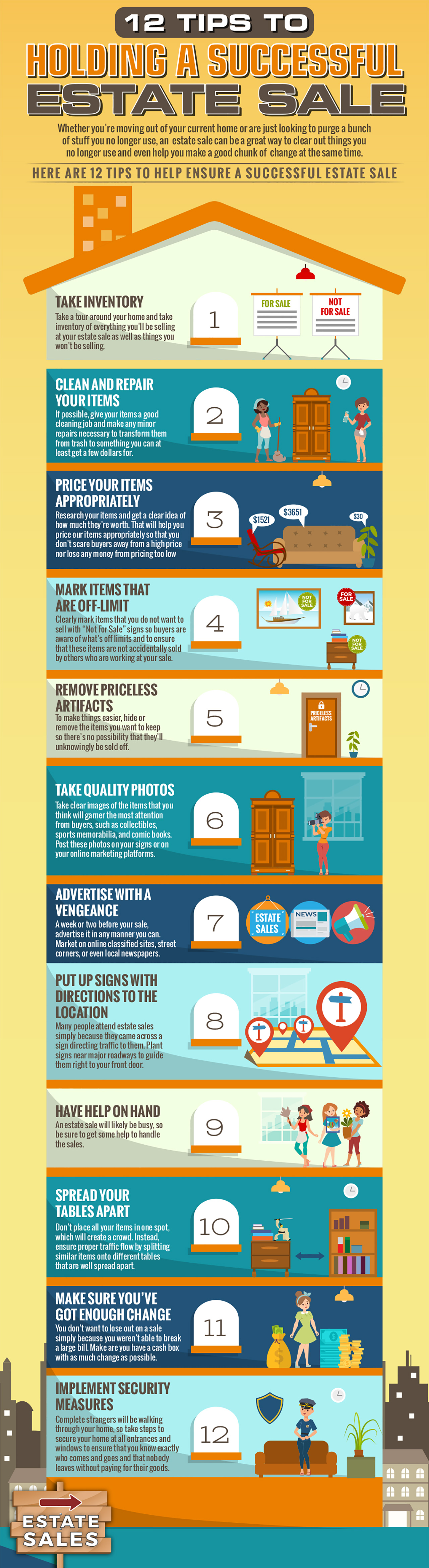 12-tips-to-holding-a-successful-estate-sale-infographic